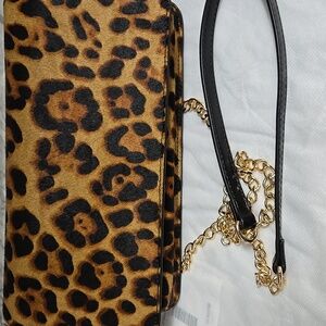 Haircalf  Mini Crossbody Bag with chain strap